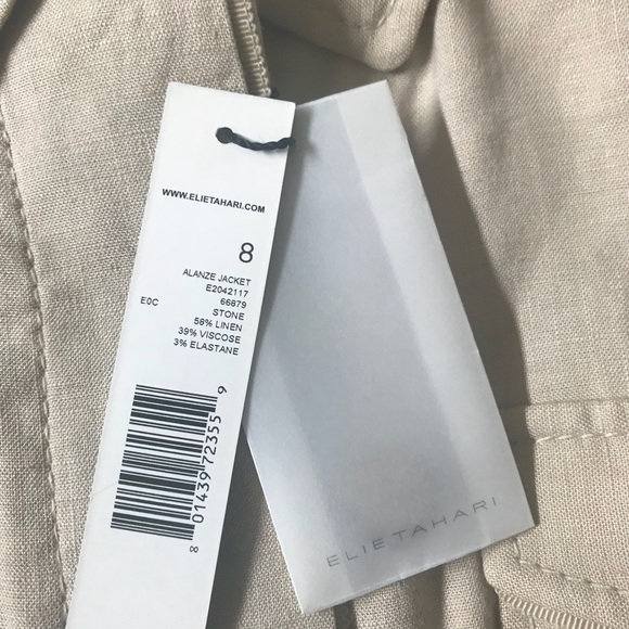 Elie Tahari Cargo Jacket - Picture 4 of 8